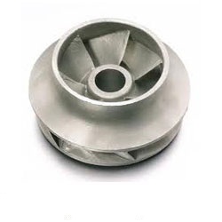 Details about   G-420601 25" X 2" Stainless Steel Pump Impeller w/ 3-3/4" D X 6" L Shaft Bore 